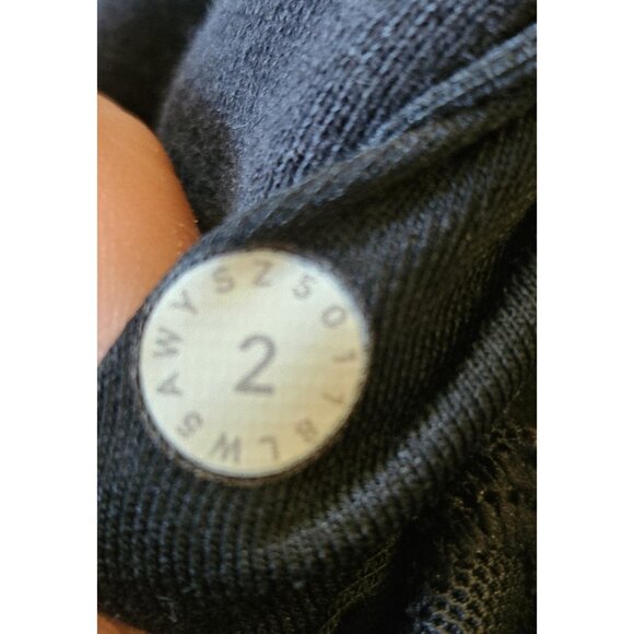 Lululemon Womens thick sweatpants joggers Black Double Pocket Size 2 Read* - Picture 6 of 13